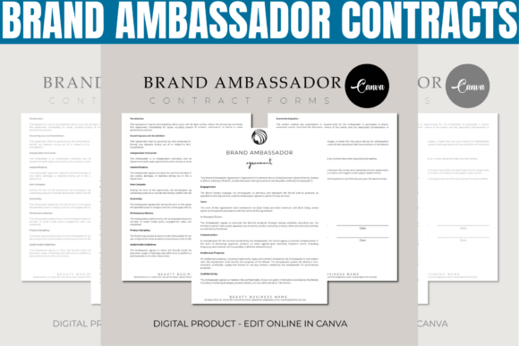 Download Ambassador Contract, Brand Promotion - Premium Resources